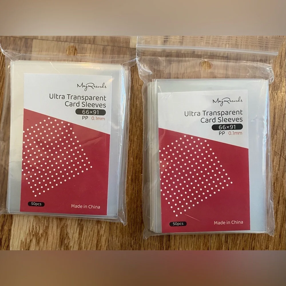 transparent card sleeves Feel the difference of TitanShield over dollar store cases Recollections Clear Card Sleeves, 12